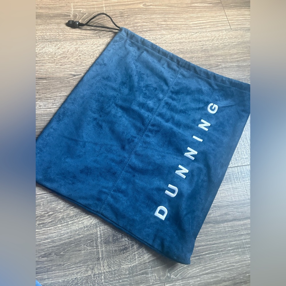 Dunning Blue Drawstring Bag